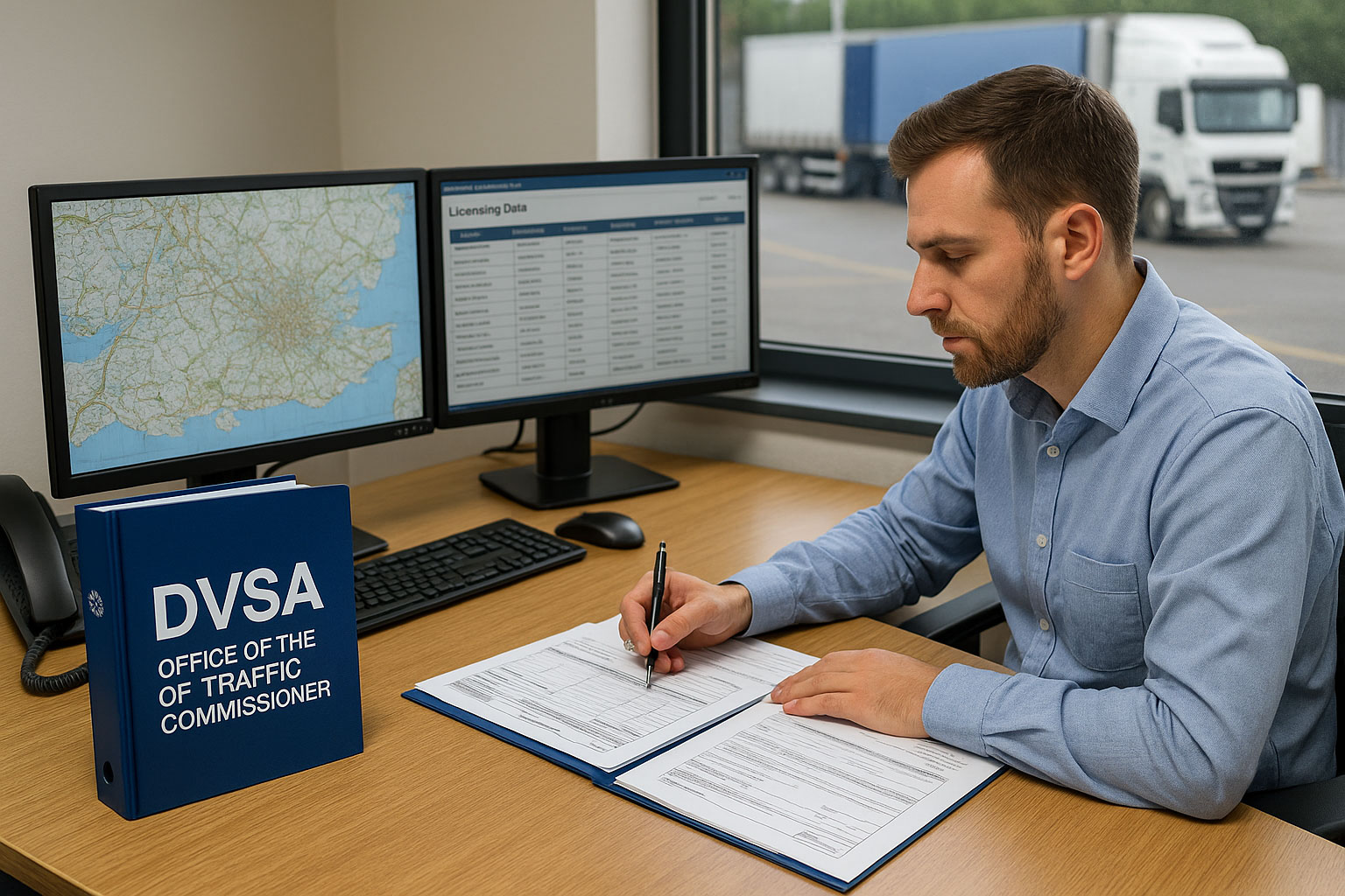 Operating-centre-vanir-logistics Operating centre in Bolton - Vanir Logistics