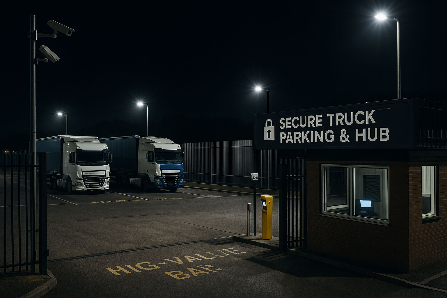 Secure-truck-parking Secure truck parking in Bolton